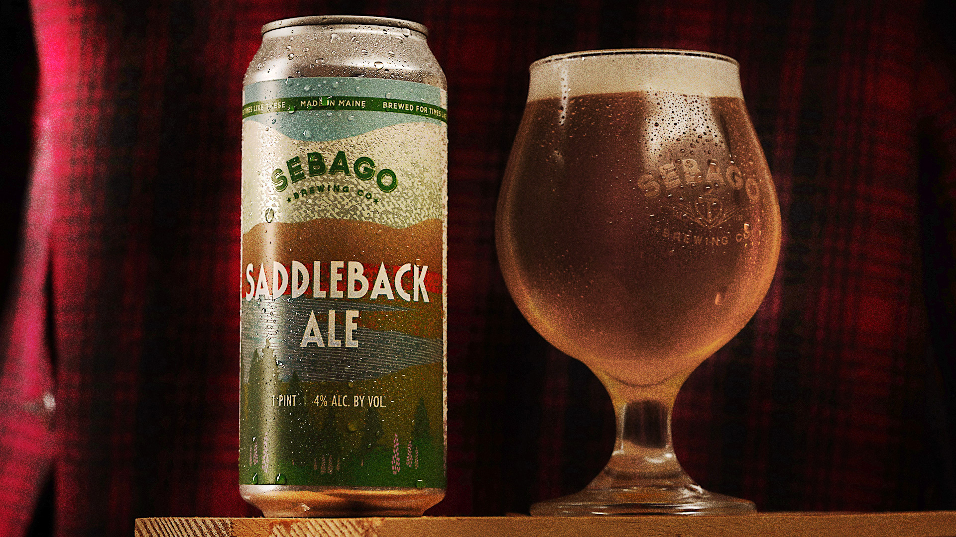 Saddleback Ale Sebago Brewing