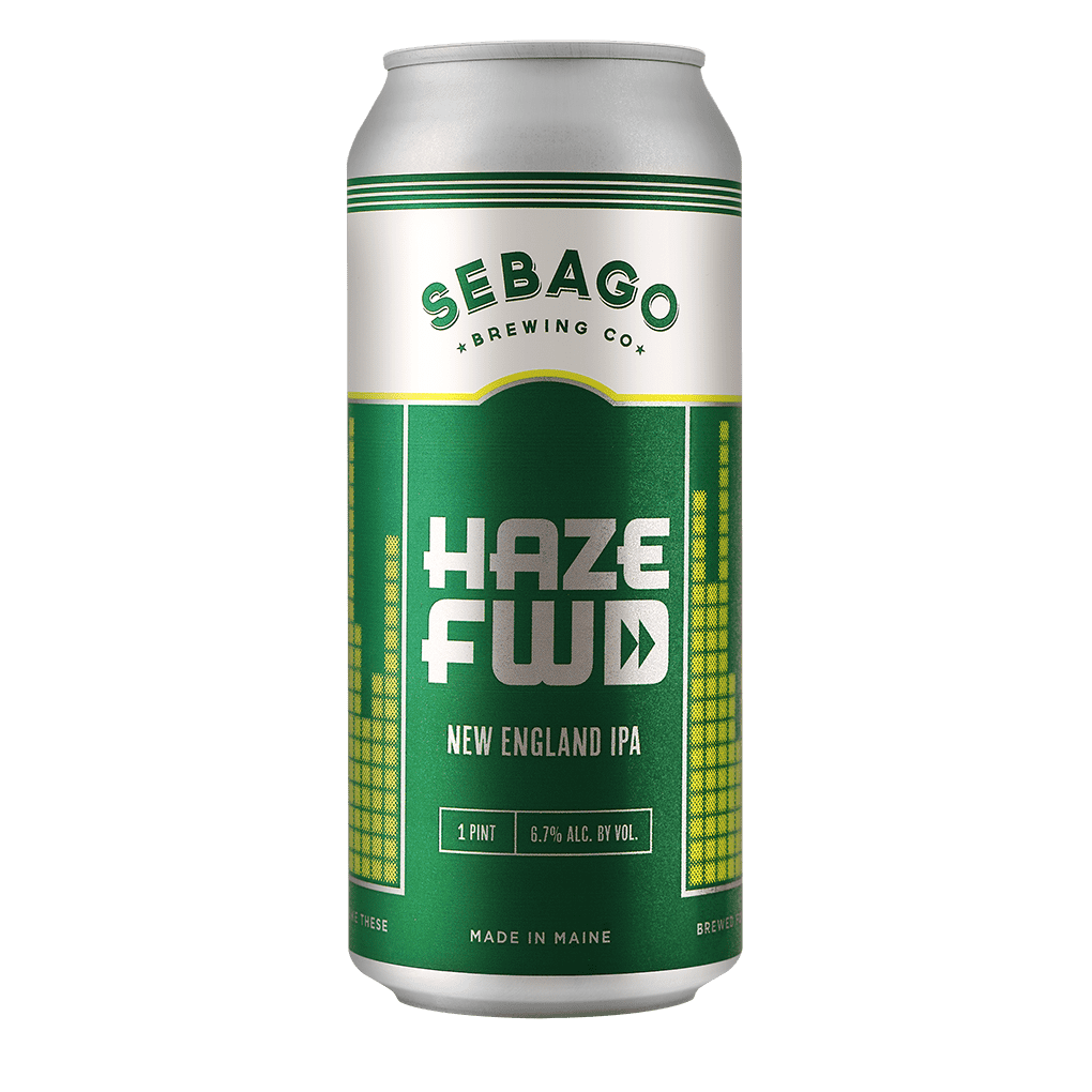 Haze Forward IPA by Sebago Brewing Company