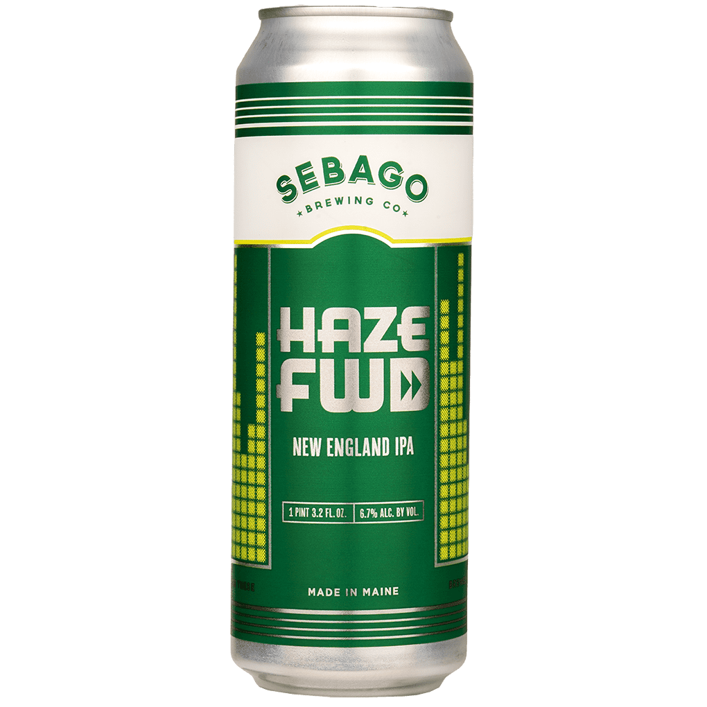 Haze Forward IPA by Sebago Brewing Company