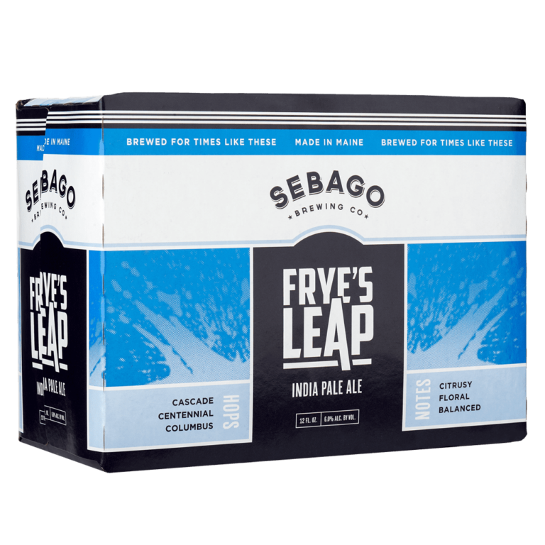 Frye’s Leap IPA Sebago Brewing Company