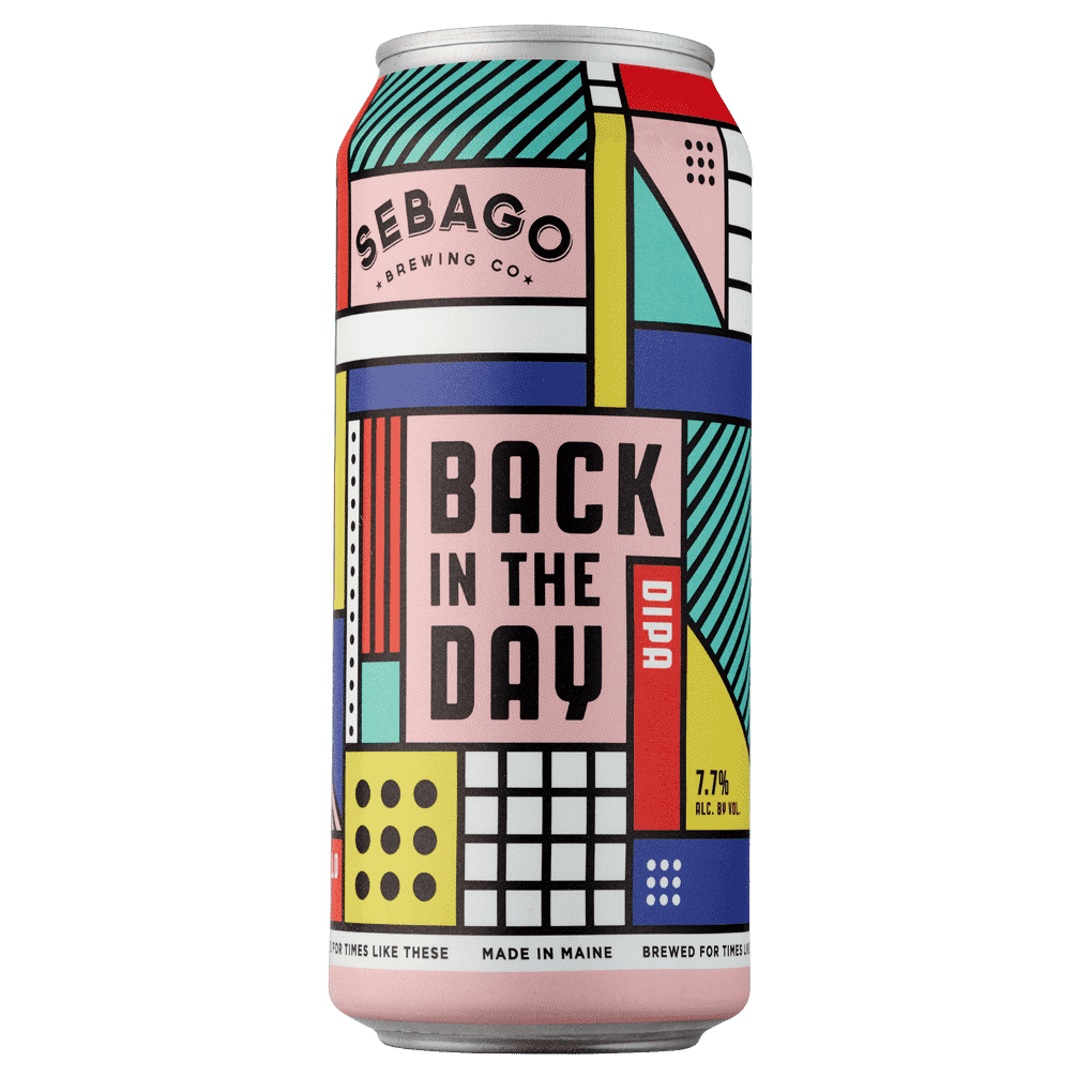 Sebago Brewing Back In The Day Beer in a can