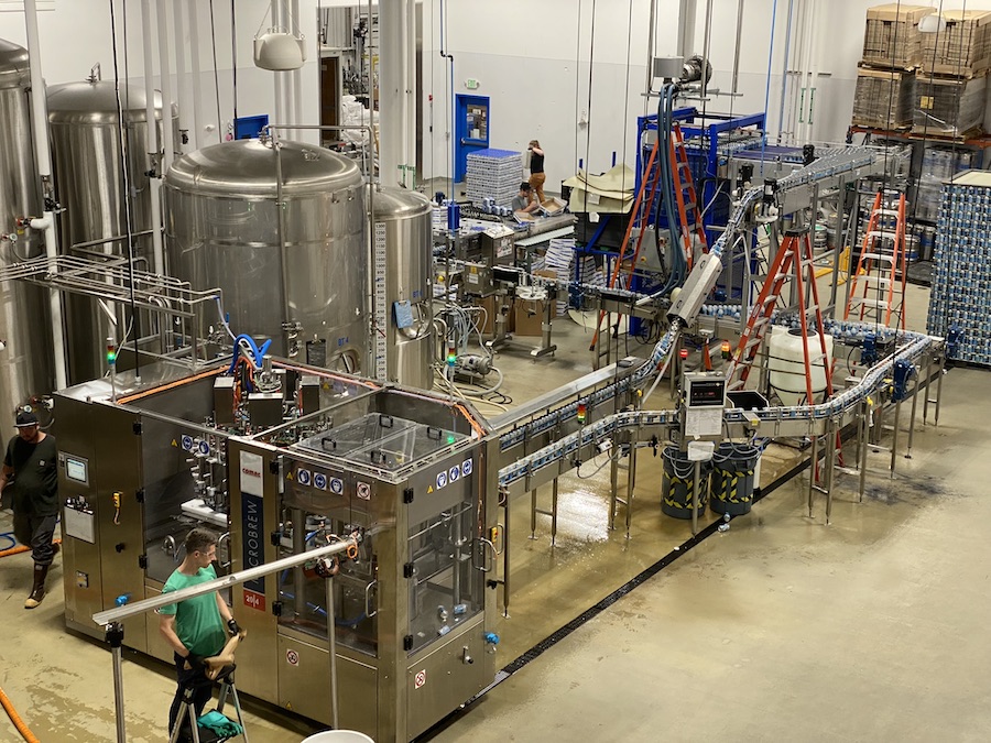 Sebago Brewing Company Canning Line